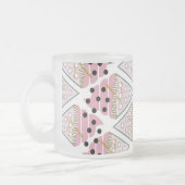 抗し難いアイスクリーム振りかけるバニラマグ フロストグラスマグカップ (左)