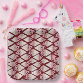 抗し難いアイスクリーム撒きベリー紙プレート ペーパープレート (パーティー)