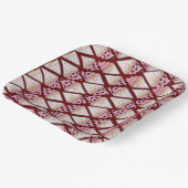 抗し難いアイスクリーム撒きベリー紙プレート ペーパープレート (傾斜あり)