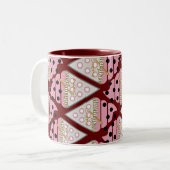 抗し難いアイスクリーム散水マグカップ – ベリー ツートーンマグカップ (正面左)