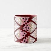 抗し難いアイスクリーム散水マグカップ – ベリー ツートーンマグカップ (中央)