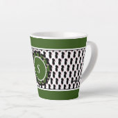 抗し難いアイスクリーム溶かしたマハ振り掛け カフェラテマグ (右アングル)