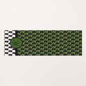 抗し難いアイスクリーム溶かしたマハ振り掛け ヨガマット (裏面(横))