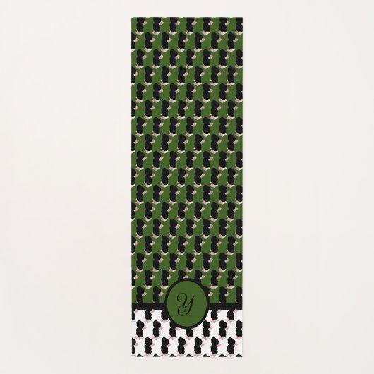 抗し難いアイスクリーム溶かしたマハ振り掛け ヨガマット (正面)