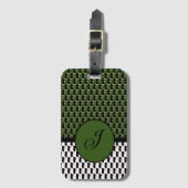 抗し難いアイスクリーム溶かしたマハ振り掛け ラゲッジタグ (正面縦)