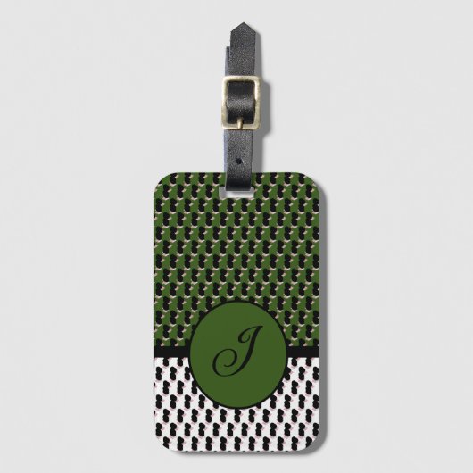 抗し難いアイスクリーム溶かしたマハ振り掛け ラゲッジタグ (正面縦)