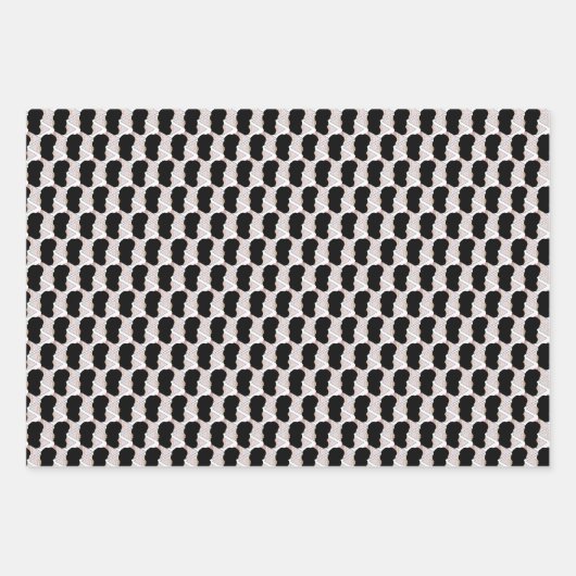 抗し難いアイスクリーム溶かした散水 ラッピングペーパーシート (正面3)