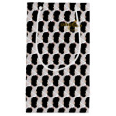 抗し難いアイスクリーム溶かし振りかける抱き枕 スモールペーパーバッグ (正面)