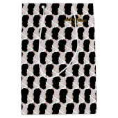 抗し難いアイスクリーム溶かし振りかける抱き枕 ミディアムペーパーバッグ (正面)