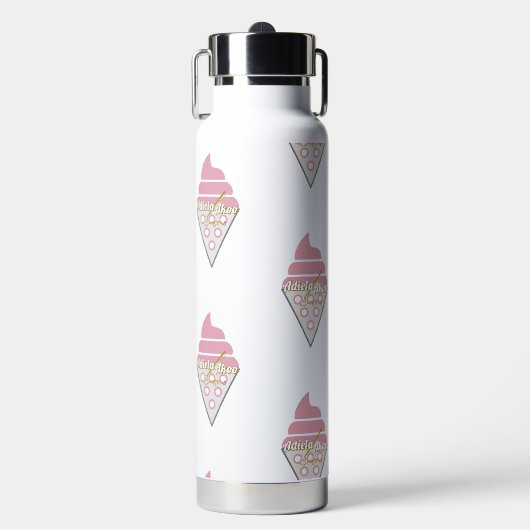 抗し難いアイスクリーム熱水瓶 ウォーターボトル (正面)