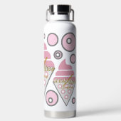 抗し難いアイスクリーム熱水瓶 ウォーターボトル (背面)