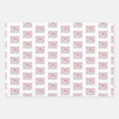 抗し難いアイスクリーム甘草ラッピング紙 ラッピングペーパーシート (正面)