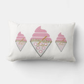 抗し難いアイスクリーム装飾用クッションバイアディラアコー ランバークッション (正面)