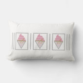 抗し難いアイスクリーム装飾用クッションバイアディラアコー ランバークッション (正面)