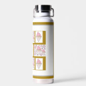 抗し難いアイスクリームLicorice n Caramel ウォーターボトル (背面)