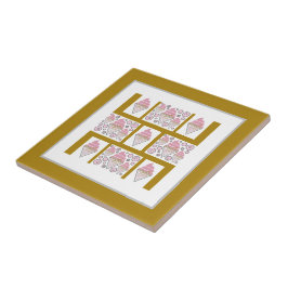 抗し難いアイスクリームLicorice n Caramel タイル