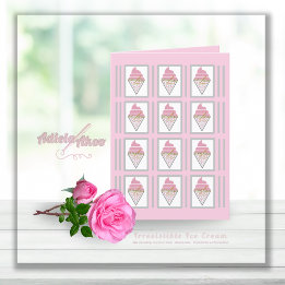 抗し難いアイス空白の招待状/あいさつ/ シーズンカード