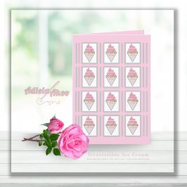 抗し難いアイス空白の招待状/あいさつ/ シーズンカード