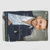 抗し難い夫マガジンカバースタイル ゴルフタオル (横)