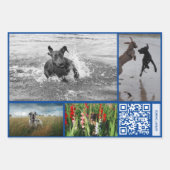 抗し難い子犬の愛ハック ラッピングペーパーシート (正面3)