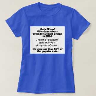 抗トランプデモ:私たちは彼らより多い 王様はいらない Tシャツ
