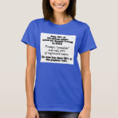 抗トランプデモ:私たちは彼らより多い 王様はいらない Tシャツ (正面)
