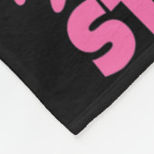 抗ユニコーン乳がん フリースブランケット (角)