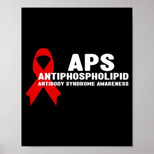 抗リン脂質抗体症候群(APS)の啓発 ポスター (正面)