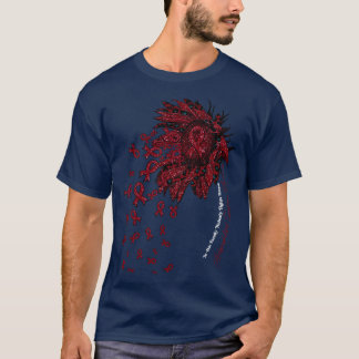 抗リン脂質症候群認識度ひまわりノボ Tシャツ