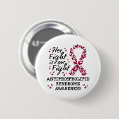 抗リン脂質症候群認識度 缶バッジ (正面&裏面)
