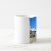 抗夫の金ゴールドのマグ コーヒーマグカップ (中央)