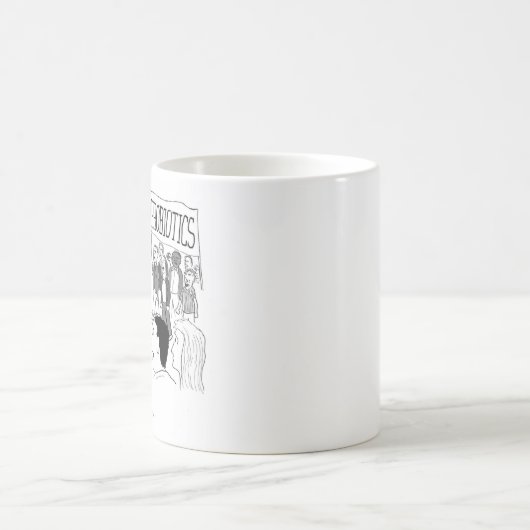 抗生物質とプロバイオティクスのコーヒーマグ コーヒーマグカップ (中央)