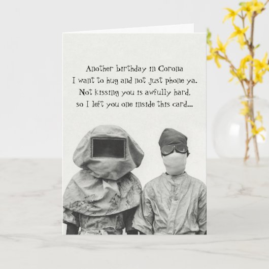 抗菌バースデーカード カード (黄色い花)