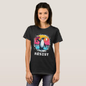 抗議おもしろいするペンギンに抵抗するシャツ Tシャツ (正面フル)