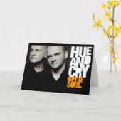 抗議の叫び-挨拶状 カード (黄色い花)