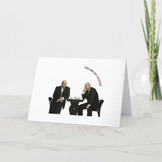 抗議の叫び- Xmasday -挨拶状 シーズンカード