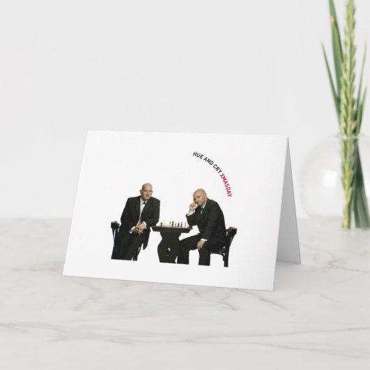 抗議の叫び- Xmasday -挨拶状 シーズンカード (正面)