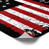 抗議の手を挙げて国民に抗議の旗を立てる救 ポスター (角)