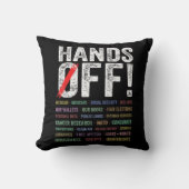 抗議の手を離す クッション (正面)