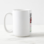 抗議の手を離す コーヒーマグカップ (左)