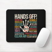 抗議の手を離す マウスパッド (マウス)