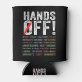 抗議の手を離す 缶クーラー (正面)