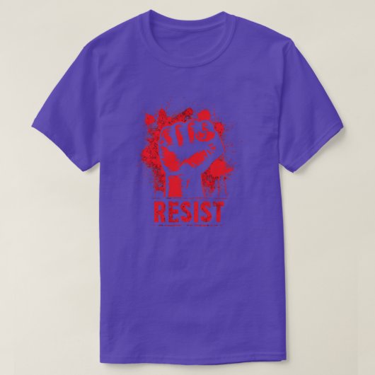 抗議の第一主義に反対する Tシャツ (デザイン正面)