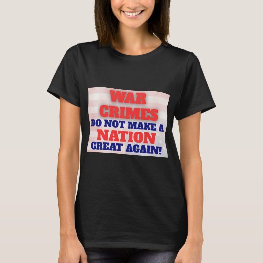 抗議Tシャツ、抵抗、反戦、反マガ Tシャツ (正面)