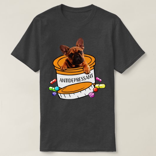 抗鬱薬 Tシャツ (デザイン正面)