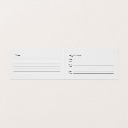 折られた不動産仲介業者の名刺 名刺 (内部フラット)