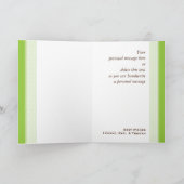 折られた写真の挨拶状:: candyfloss 2 シーズンカード (内部)