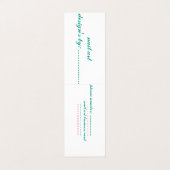 折られた名刺 名刺 (外部フラット)