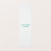 折られた名刺 名刺 (内部フラット)