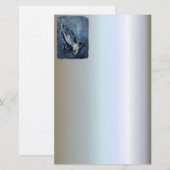 折られた手の祈りの言葉- Durer 便箋 (正面/裏面)